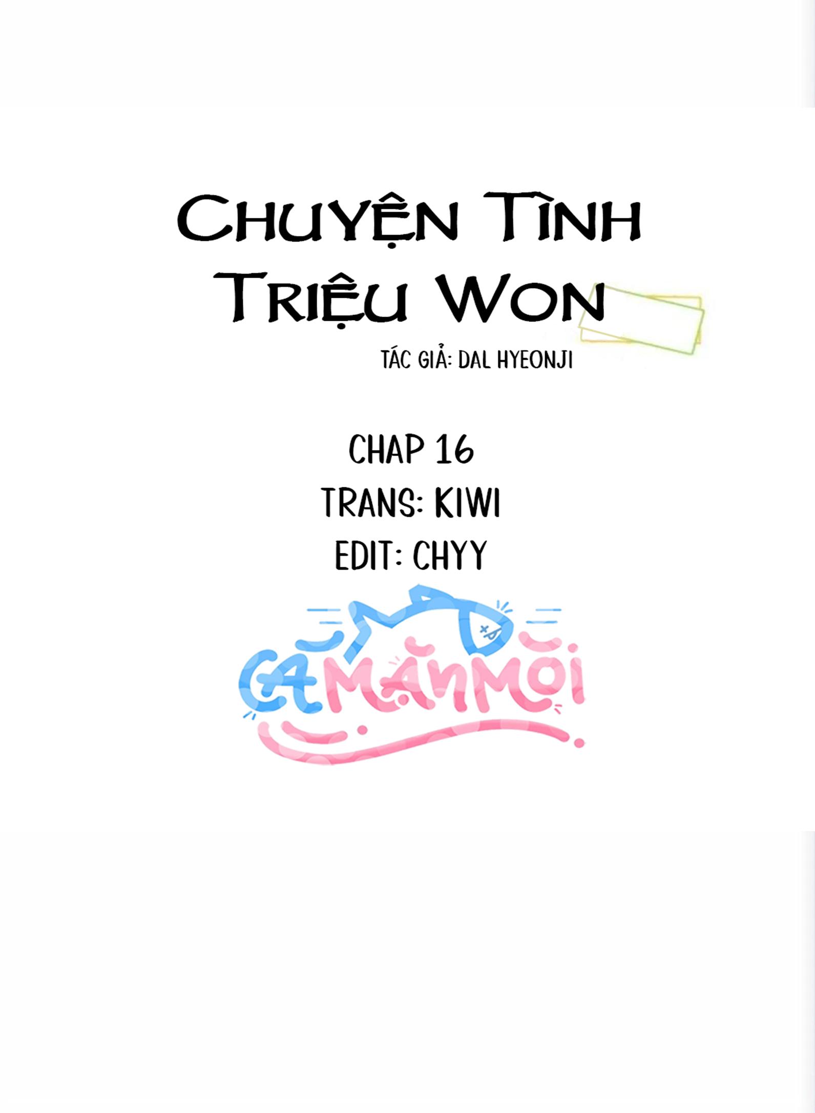 Chuyện tình triệu won Chapter 16 - Trang 3