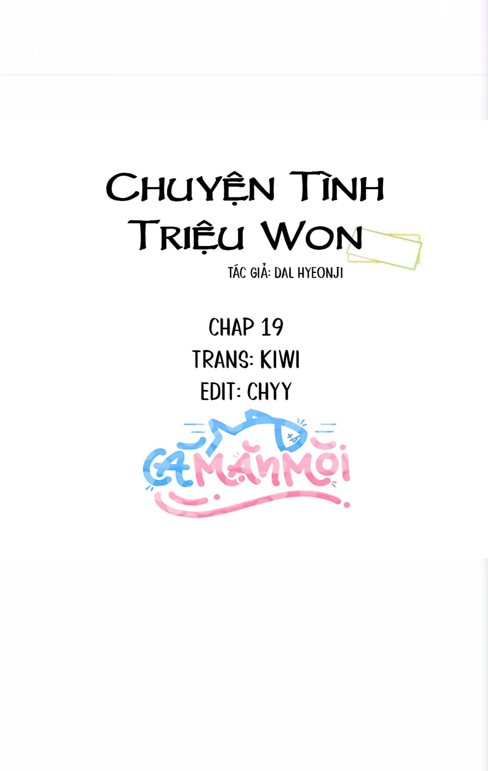Chuyện tình triệu won Chapter 19 - Next 