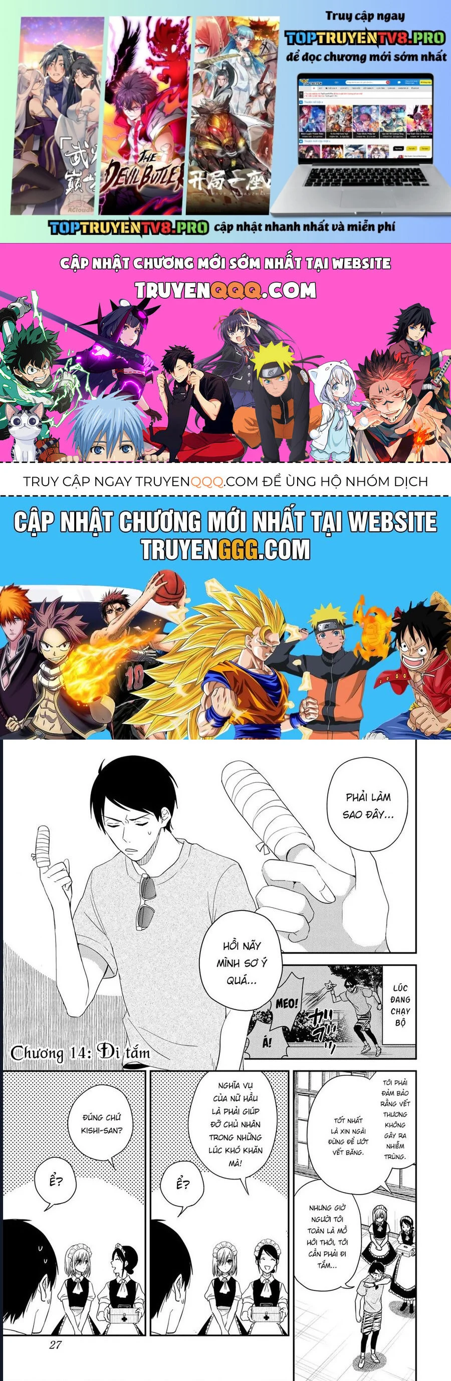 Cô Hầu Gái Kishi Của Tôi Chapter 14 - Next 