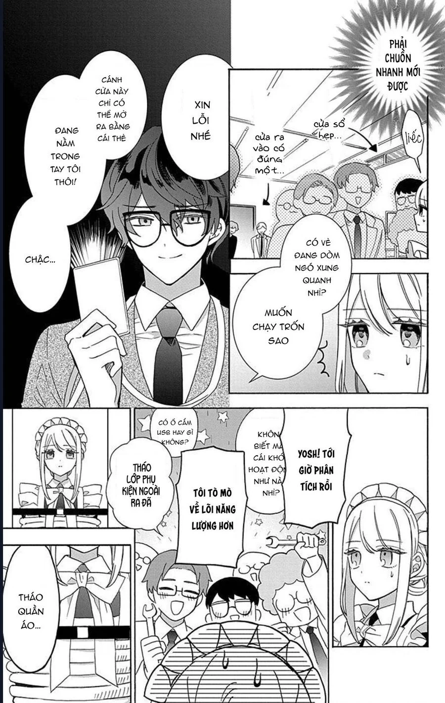 Cô Hầu Gái Người Máy Chapter 14 - Trang 2