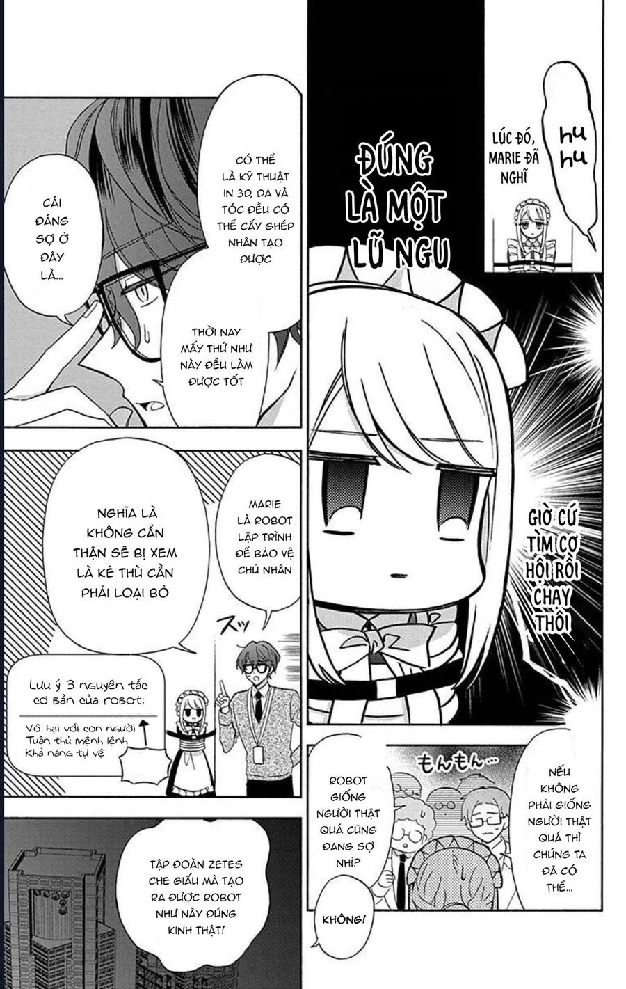 Cô Hầu Gái Người Máy Chapter 14 - Trang 2