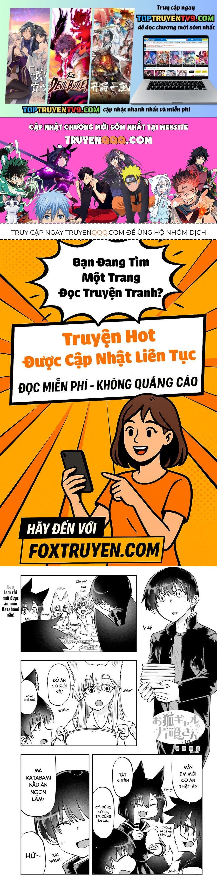 Cô Nàng Hồ Ly Katabami-San Chap 19 - Trang 2