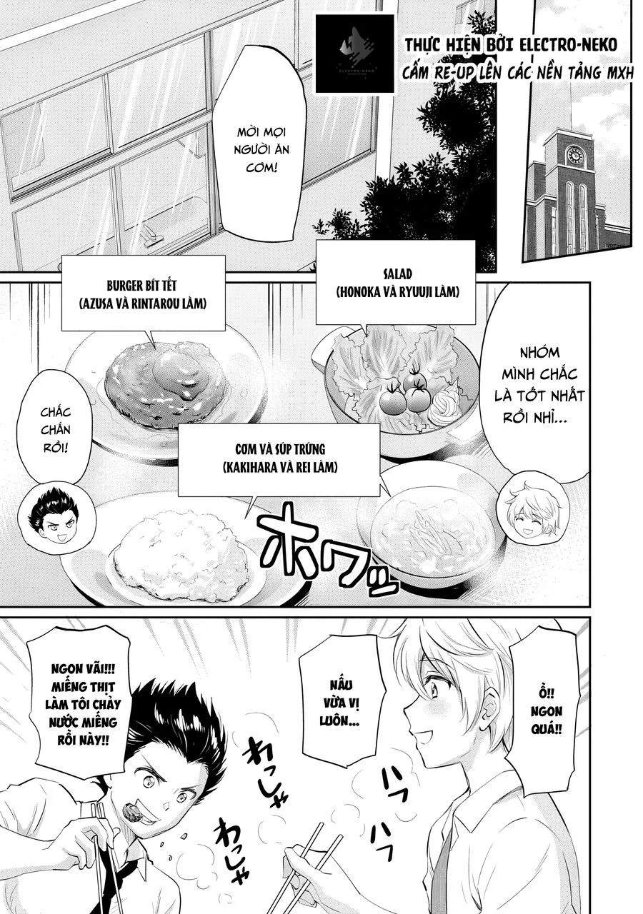 Cô Nàng Idol Đói Bụng Và Anh Chàng Yêu Nội Trợ Chapter 12.1 - Trang 2