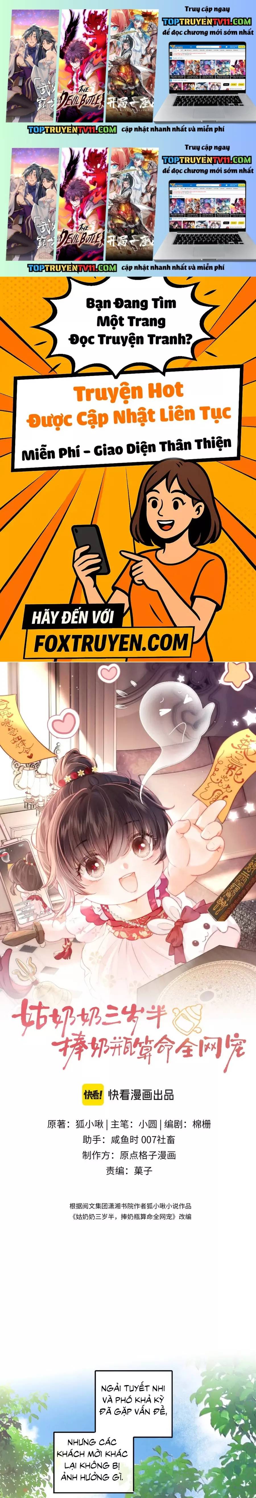 Cô Tổ Mới Ba Tuổi Rưỡi, Ôm Bình Sữa Xem Bói Được Cả Mạng Yêu Chiều Chapter 34 1