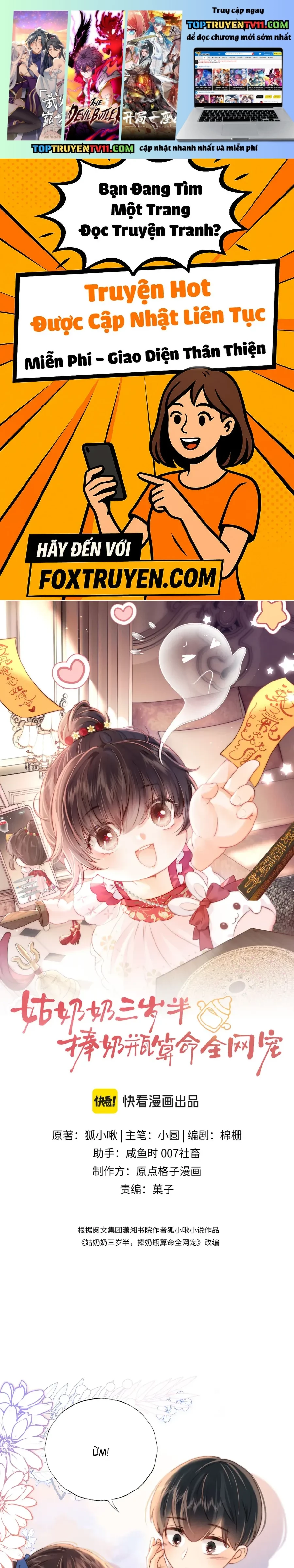 Cô Tổ Mới Ba Tuổi Rưỡi, Ôm Bình Sữa Xem Bói Được Cả Mạng Yêu Chiều Chapter 37 1