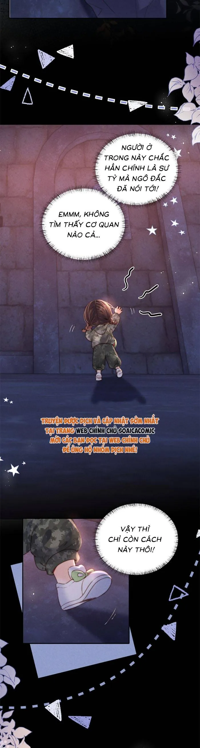 cô tổ mới ba tuổi rưỡi, ôm bình sữa xem bói được cả mạng yêu chiều Chap 43 2