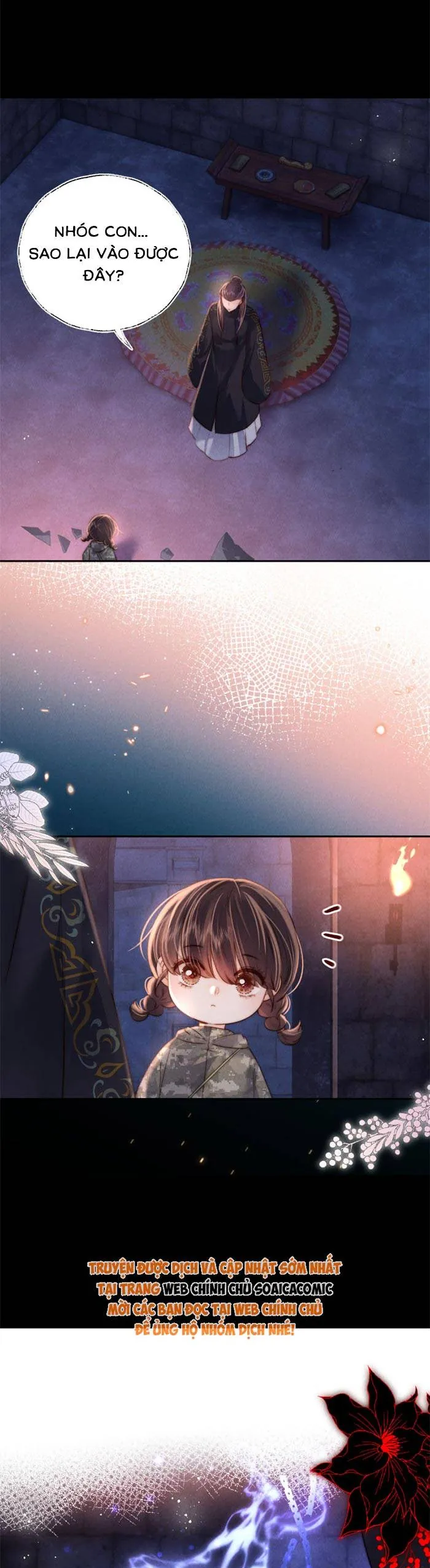 cô tổ mới ba tuổi rưỡi, ôm bình sữa xem bói được cả mạng yêu chiều Chap 43 4