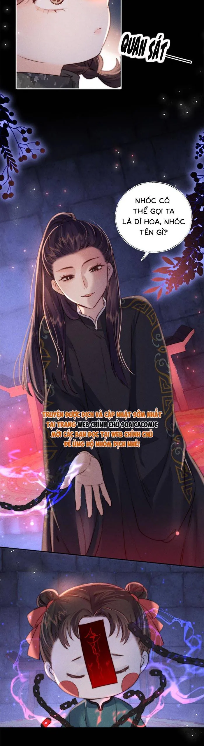 cô tổ mới ba tuổi rưỡi, ôm bình sữa xem bói được cả mạng yêu chiều Chap 43 6