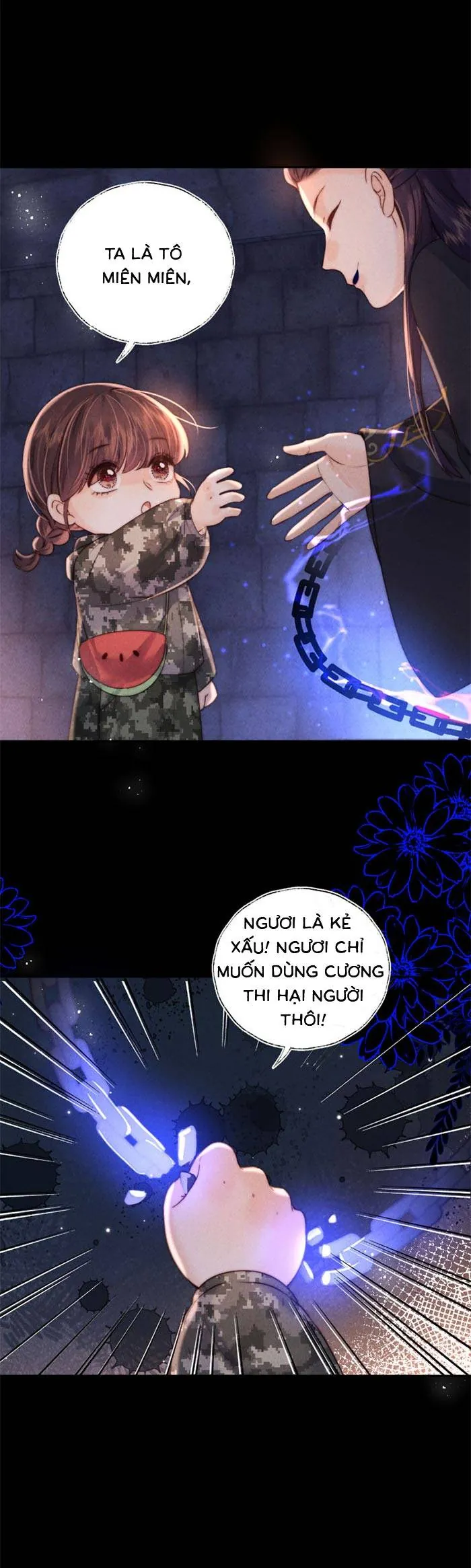 cô tổ mới ba tuổi rưỡi, ôm bình sữa xem bói được cả mạng yêu chiều Chap 43 7