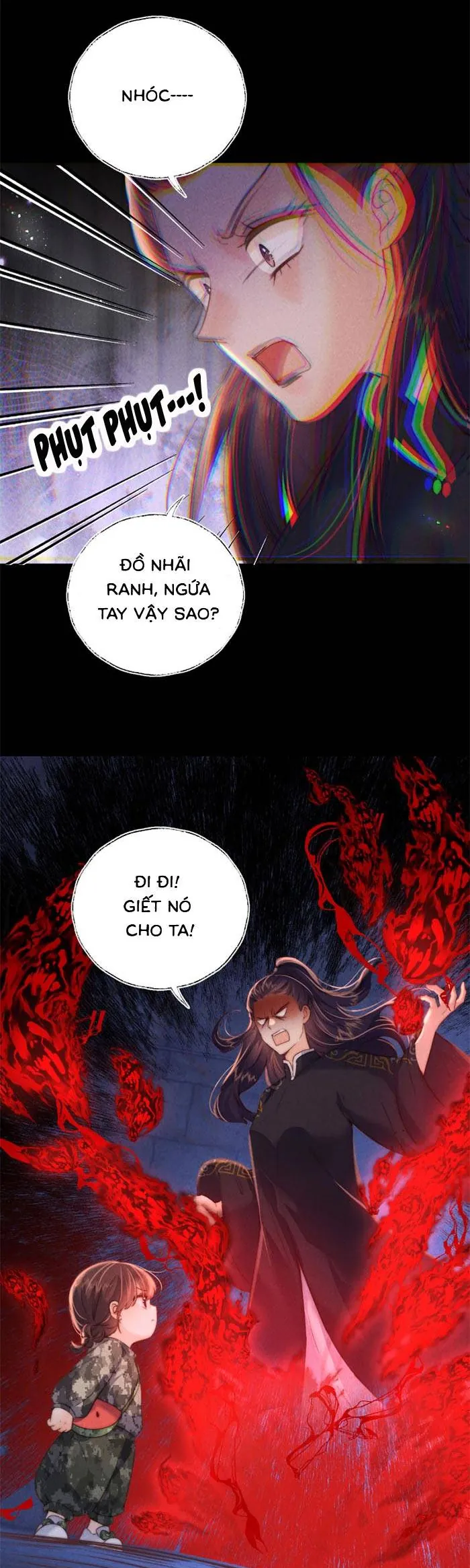 cô tổ mới ba tuổi rưỡi, ôm bình sữa xem bói được cả mạng yêu chiều Chap 43 8