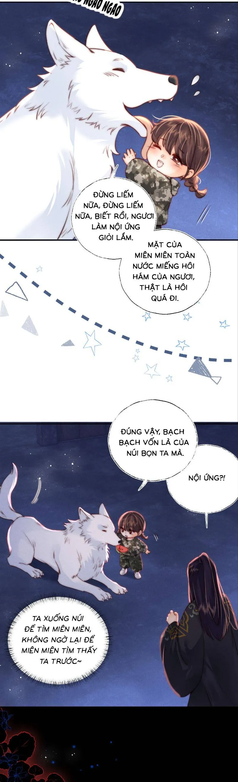 cô tổ mới ba tuổi rưỡi, ôm bình sữa xem bói được cả mạng yêu chiều Chap 43 14