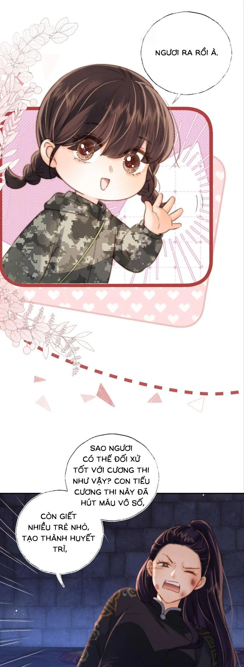 cô tổ mới ba tuổi rưỡi, ôm bình sữa xem bói được cả mạng yêu chiều Chap 43 17