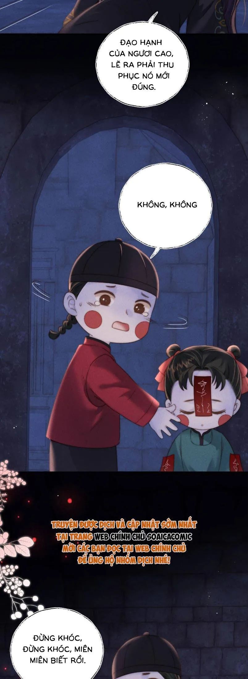 cô tổ mới ba tuổi rưỡi, ôm bình sữa xem bói được cả mạng yêu chiều Chap 43 18