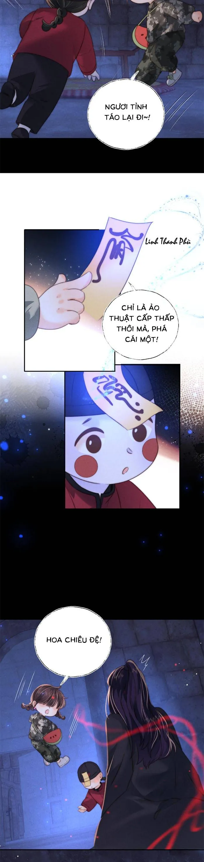 cô tổ mới ba tuổi rưỡi, ôm bình sữa xem bói được cả mạng yêu chiều Chap 43 21