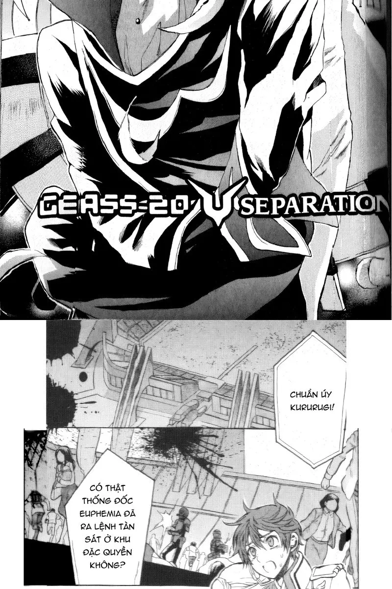 Code Geass Lelouch Of The Rebellion Chapter 20 - Trang 3