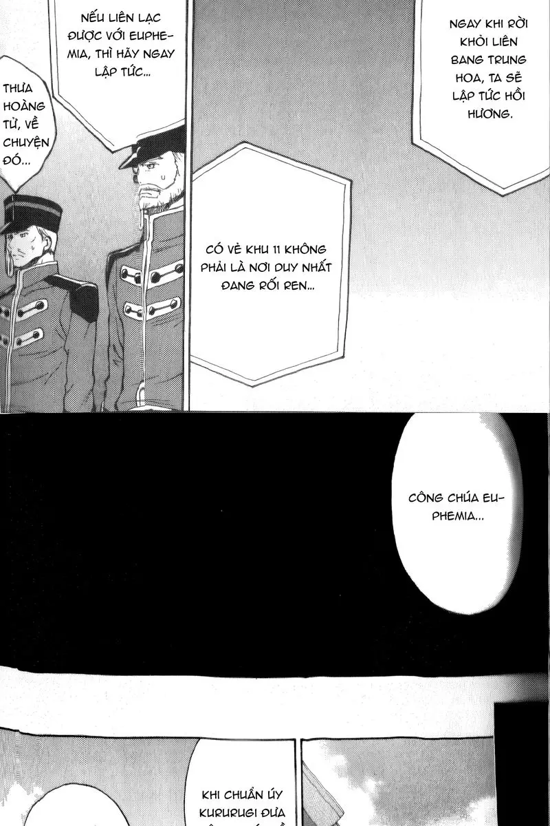 Code Geass Lelouch Of The Rebellion Chapter 20 - Trang 3