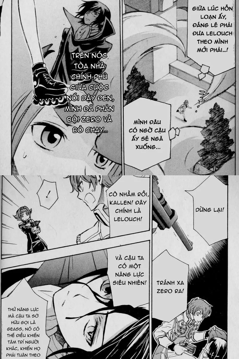 Code Geass Lelouch Of The Rebellion Chapter 22 - Trang 3