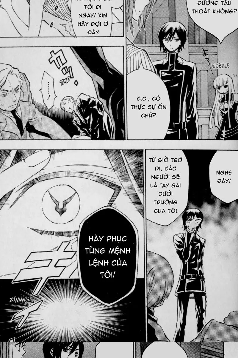 Code Geass Lelouch Of The Rebellion Chapter 22 - Trang 3