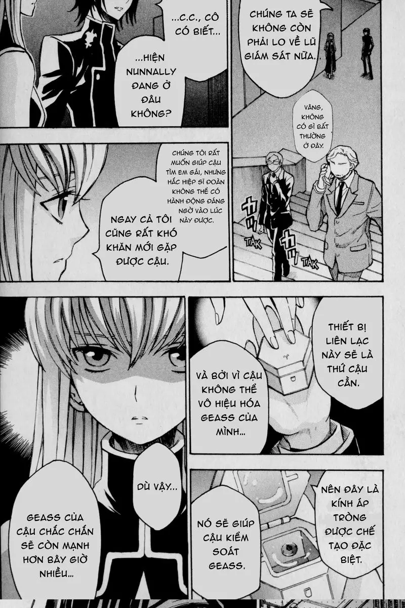 Code Geass Lelouch Of The Rebellion Chapter 22 - Trang 3