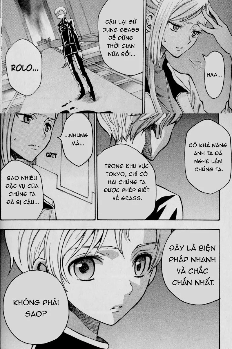 Code Geass Lelouch Of The Rebellion Chapter 22 - Trang 3