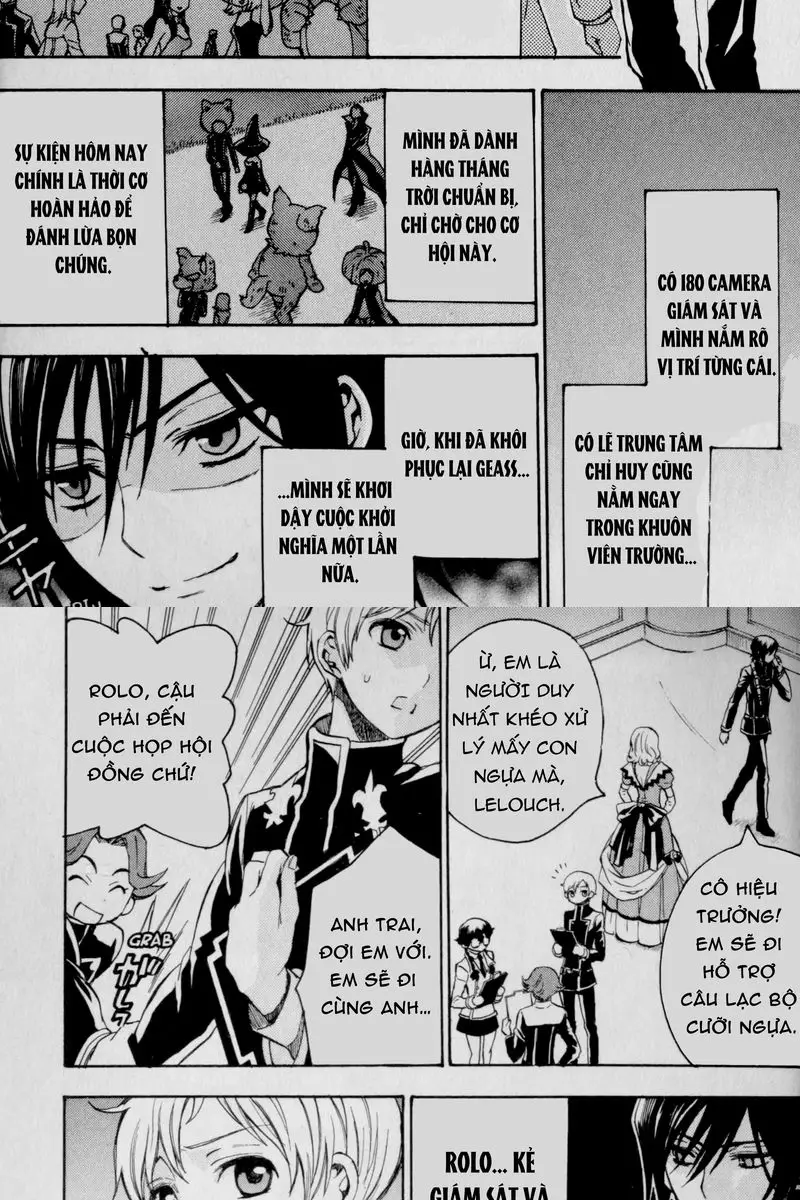 Code Geass Lelouch Of The Rebellion Chapter 22 - Trang 3
