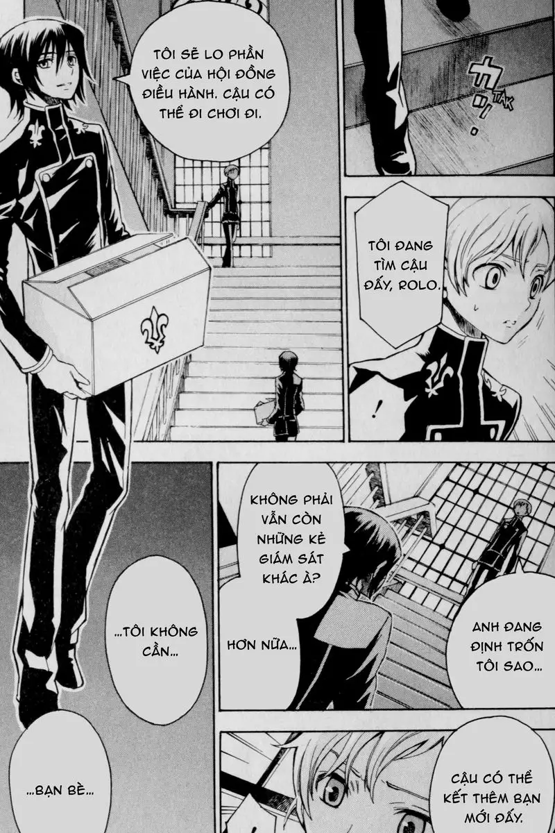 Code Geass Lelouch Of The Rebellion Chapter 22 - Trang 3