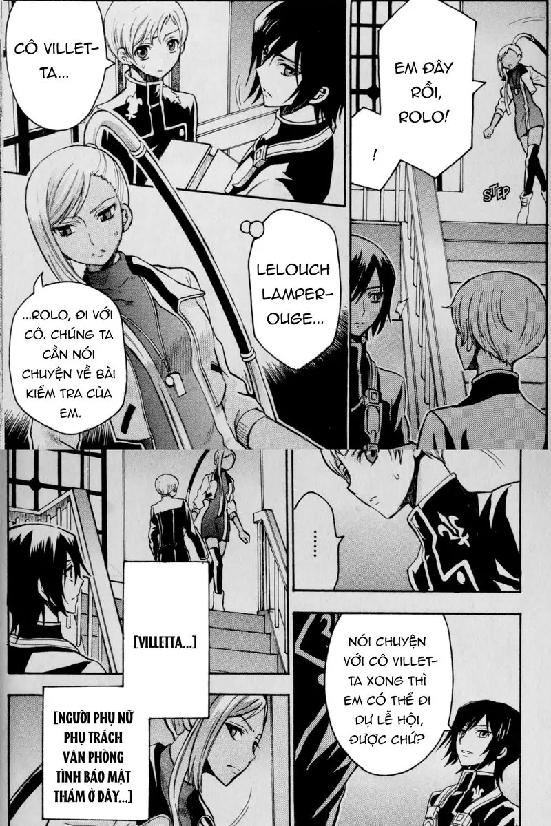 Code Geass Lelouch Of The Rebellion Chapter 23 - Trang 3