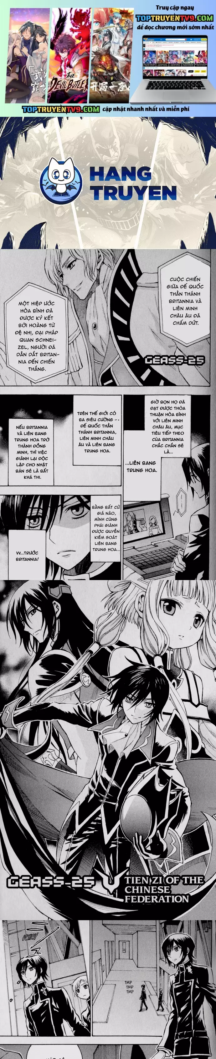 Code Geass Lelouch Of The Rebellion Chapter 24 - Trang 3