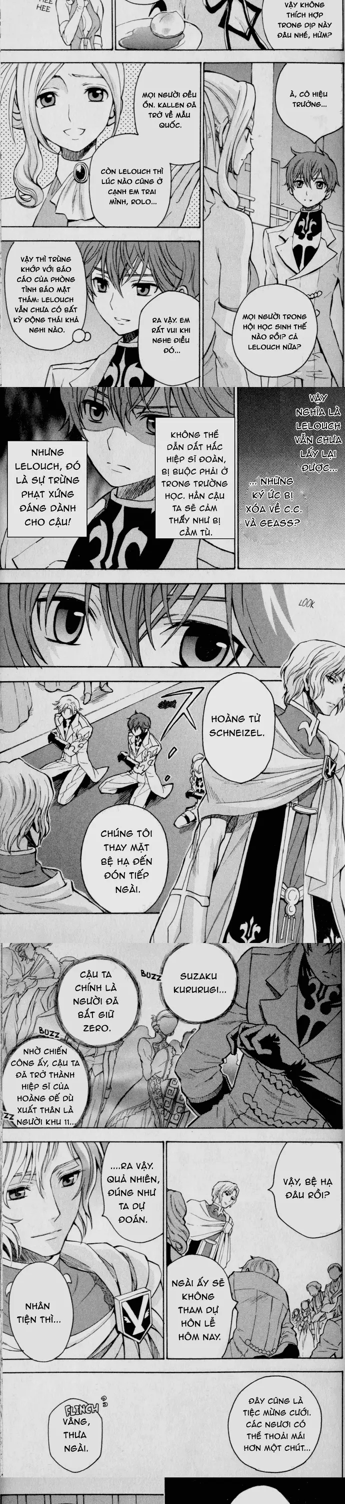 Code Geass Lelouch Of The Rebellion Chapter 24 - Trang 3