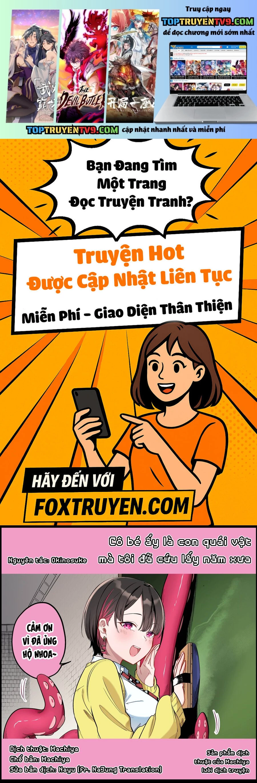 Con Quái Vật Mà Tôi Dạy Dỗ Năm Xưa Đã Hóa Thành Một Thiếu Nữ Xinh Đẹp Và Đến Gặp Tôi. Chapter 34 - Trang 2