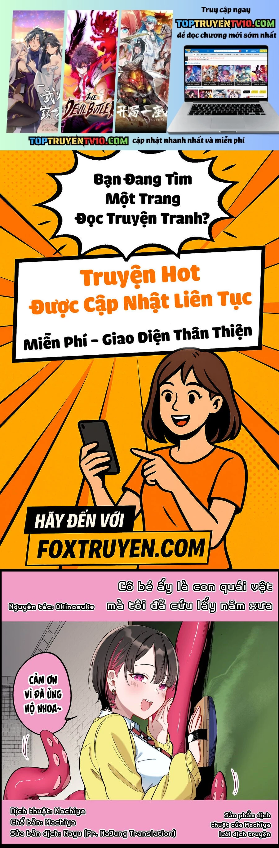 Con Quái Vật Mà Tôi Dạy Dỗ Năm Xưa Đã Hóa Thành Một Thiếu Nữ Xinh Đẹp Và Đến Gặp Tôi. Chapter 35 - Trang 2