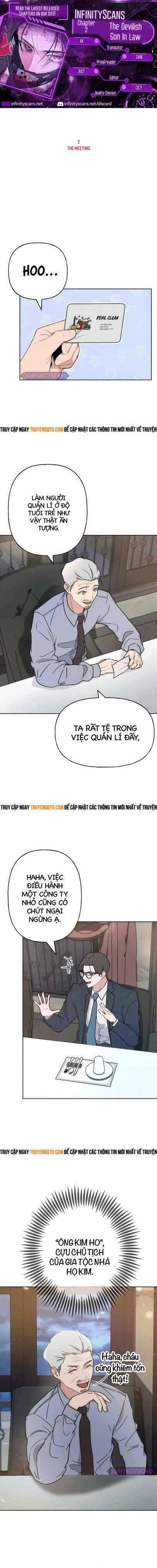 Con Rể Quỷ Quyệt Chapter 2 - Trang 4