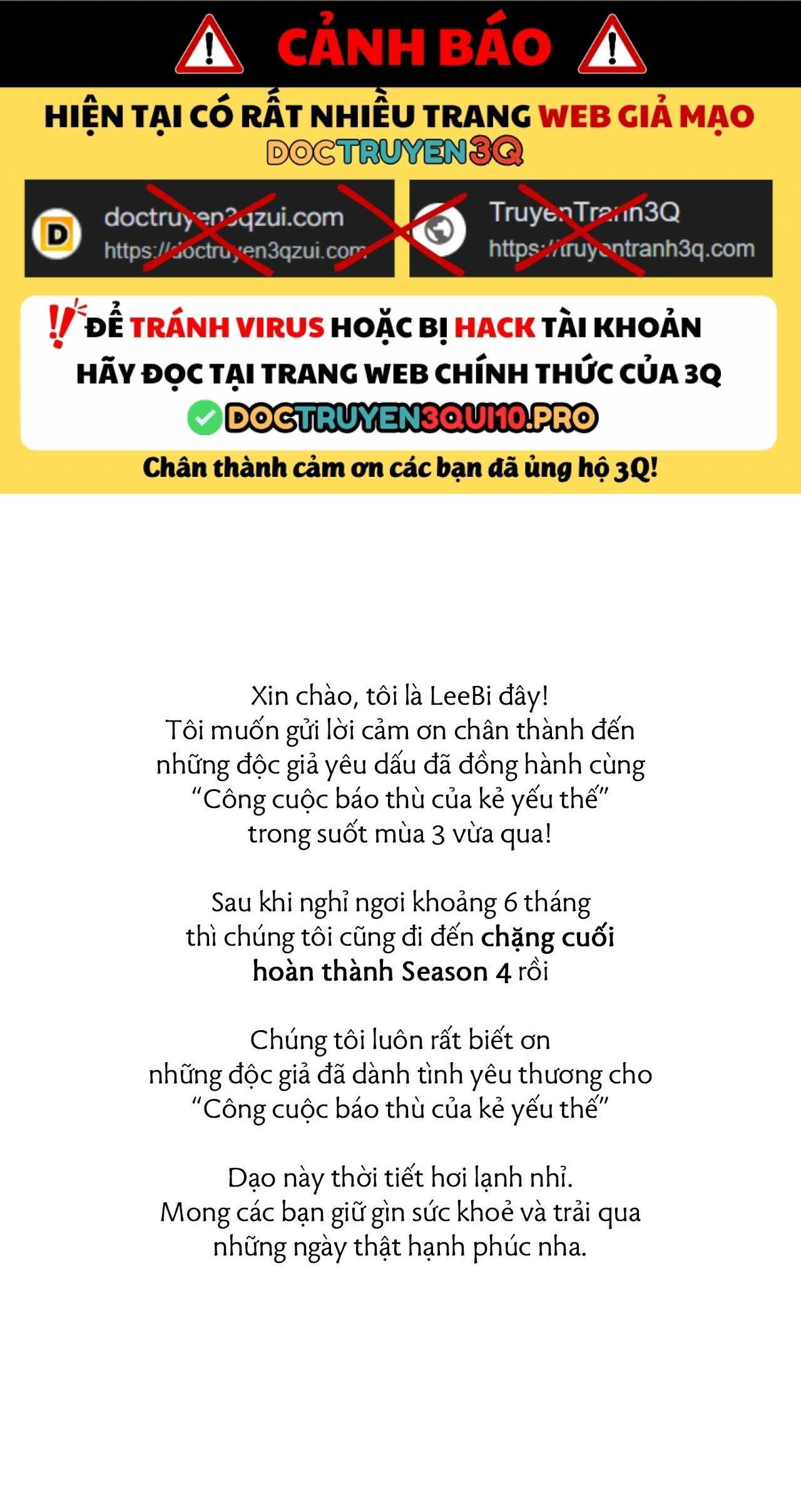 Công Cuộc Báo Thù Của Kẻ Yếu Thế Chapter 94.1 - Trang 2