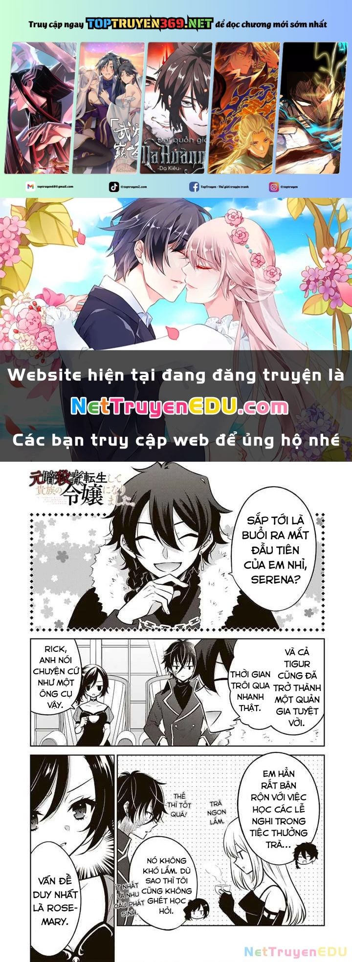 Cựu Sát Thủ Tái Sinh Thành Con Gái Quý Tộc Chapter 8 - Trang 2