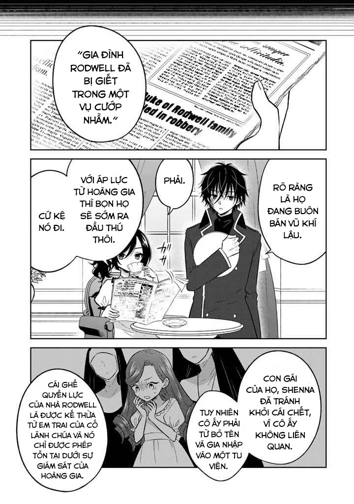 Cựu Sát Thủ Tái Sinh Thành Con Gái Quý Tộc Chapter 9 - Trang 2