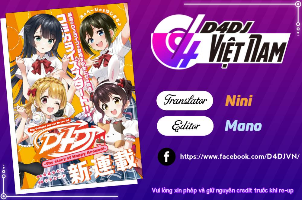 D4Dj -The Story Of Happy Around! Chapter 1 1