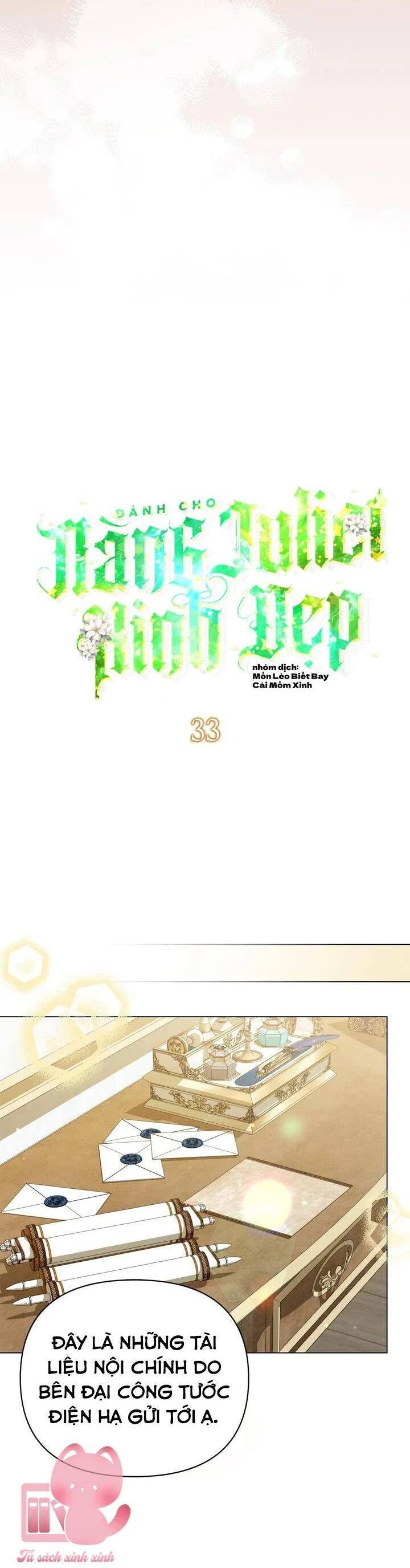 Dành Cho Nàng Juliet Xinh Đẹp Chapter 33 - Trang 2