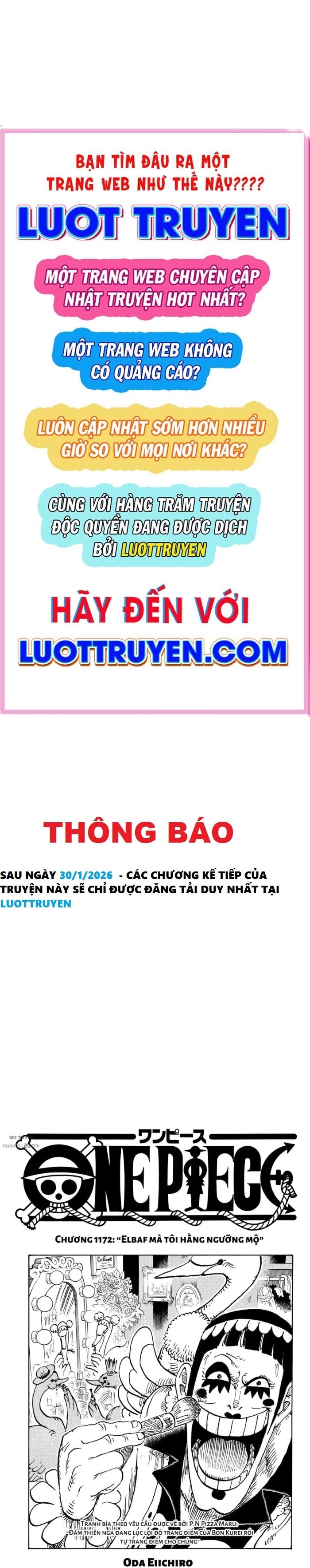 Đảo Hải Tặc Chapter 1172.5 - Next Chapter 1173