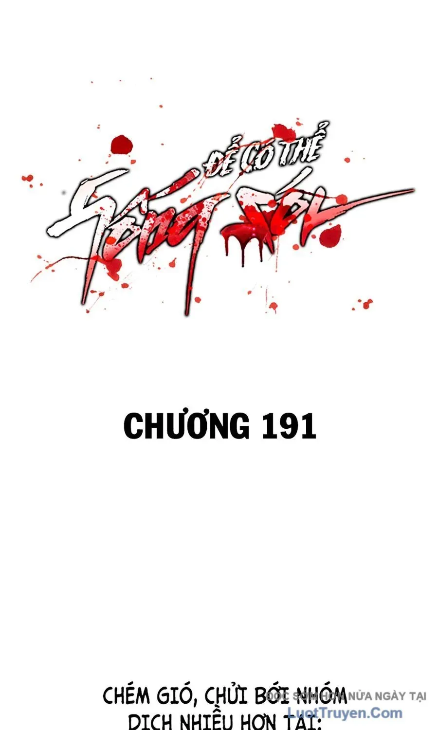 Để Có Thể Sống Sót Chapter 191 - Trang 2