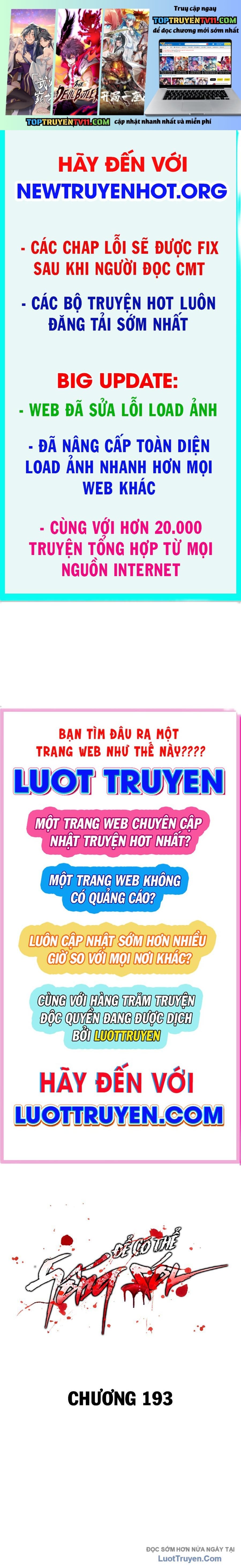 Để Có Thể Sống Sót Chapter 193 - Trang 2