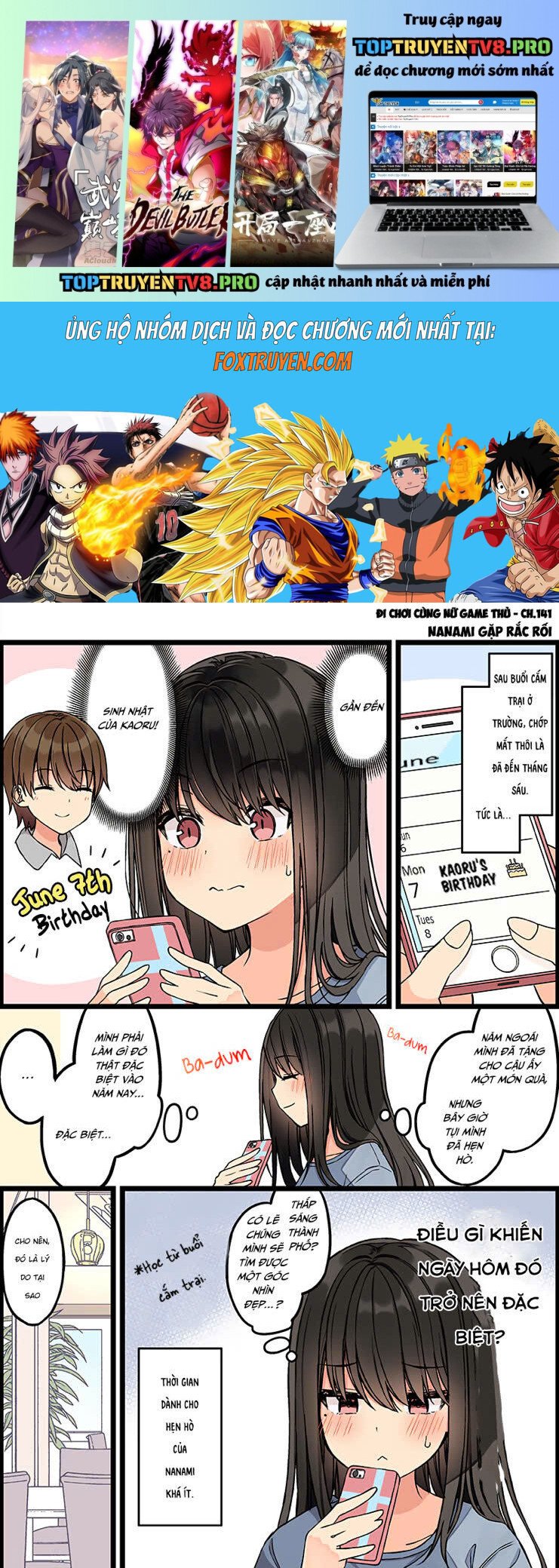 Đi Chơi Cùng Nữ Game Thủ Chapter 141 - Trang 3