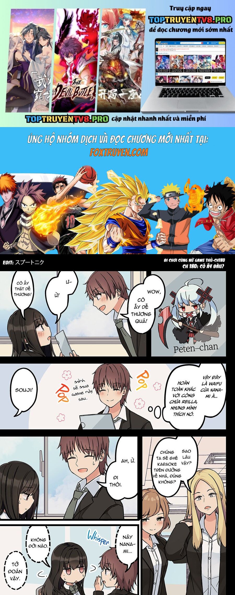 Đi Chơi Cùng Nữ Game Thủ Chapter 180 - Trang 3