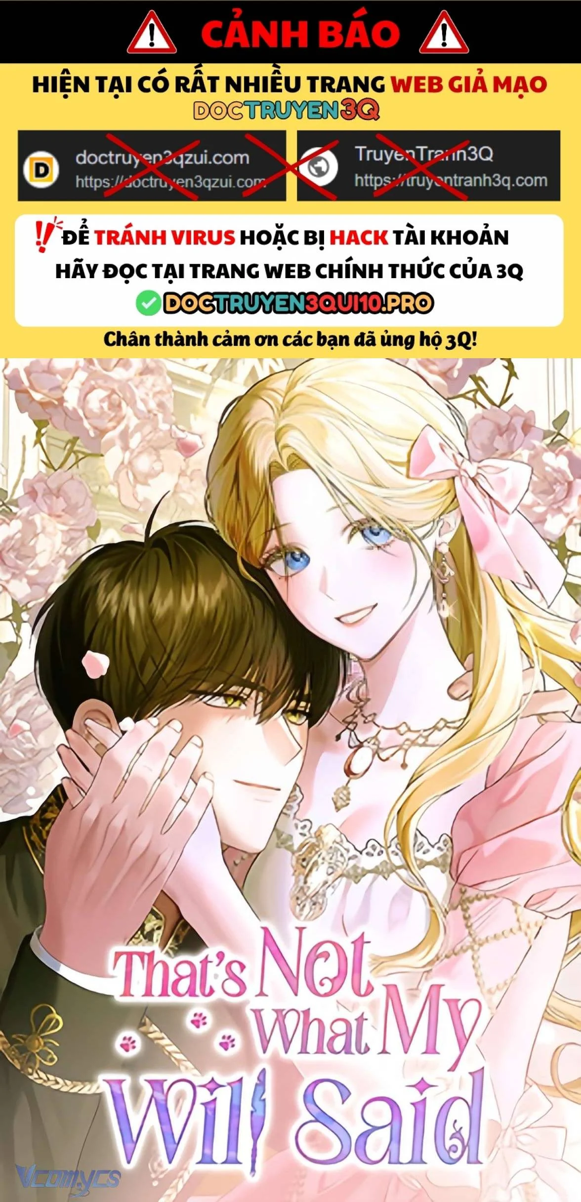 Di Nguyện Của Tôi Không Phải Như Thế Chapter 1 1