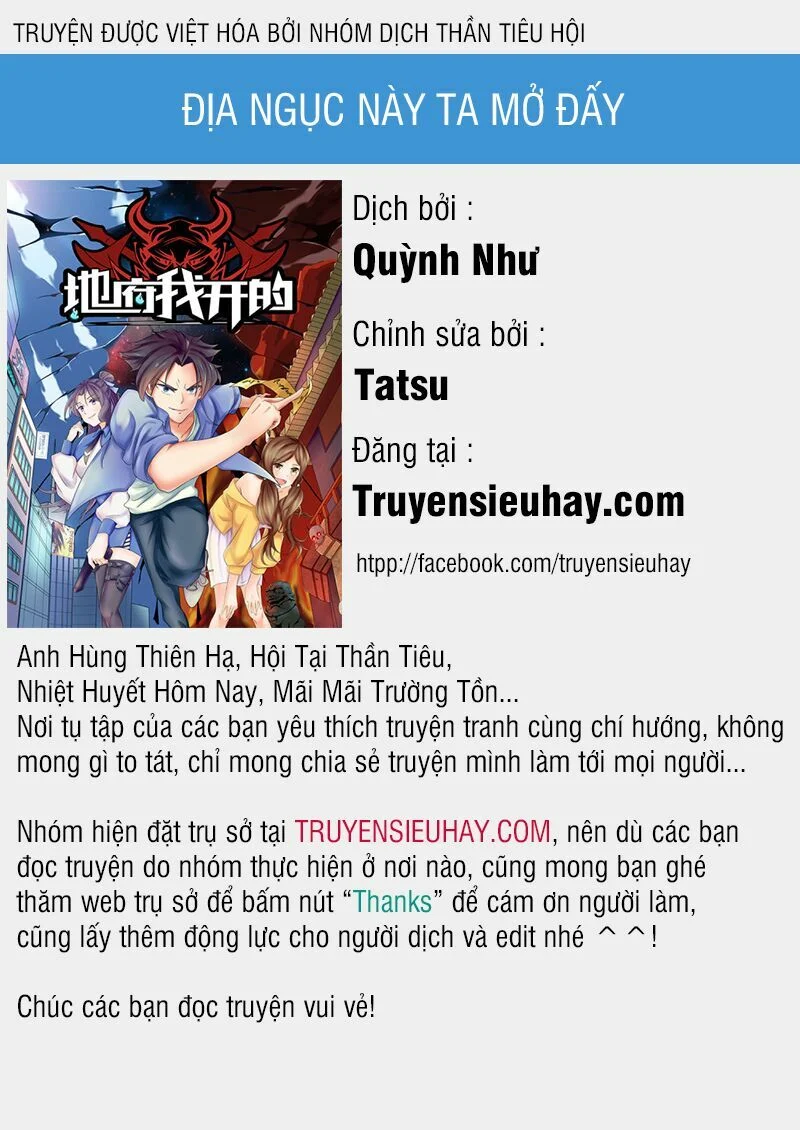 Địa Ngục Này Ta Mở Ra Đấy Chapter 11 - Trang 2