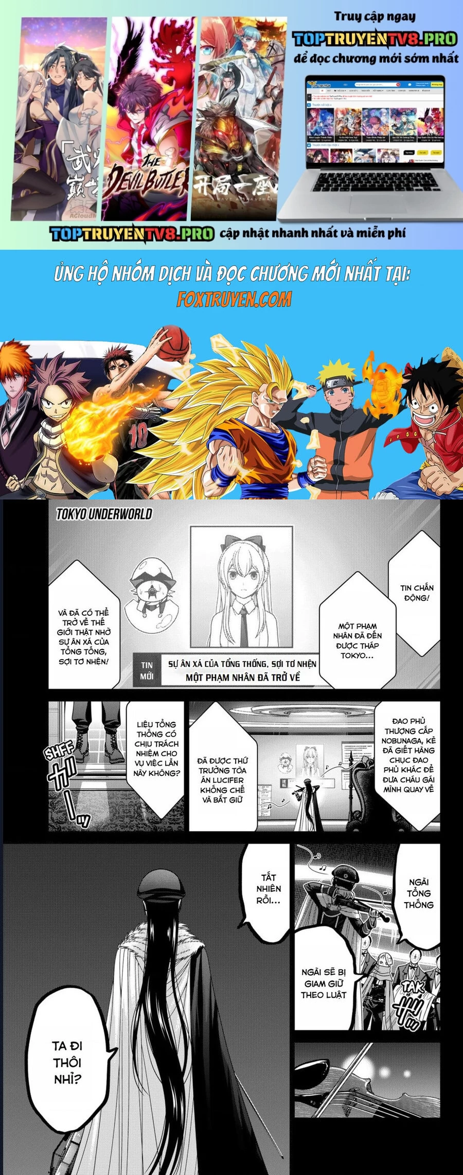 Địa Phủ Tokyo Chapter 68 - Trang 2