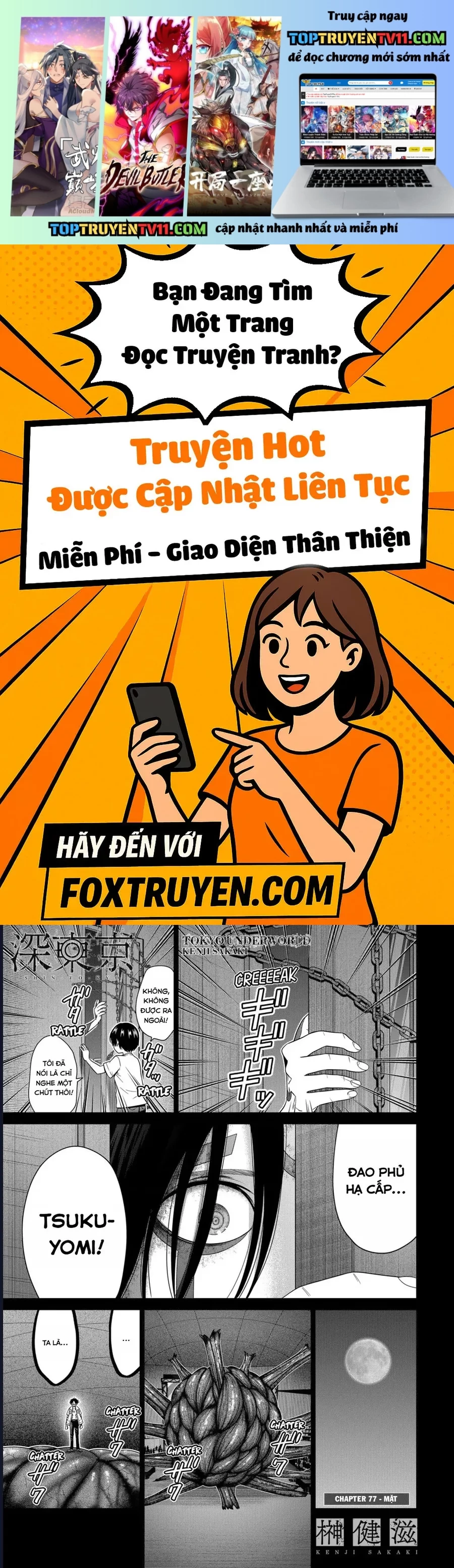 Địa Phủ Tokyo Chapter 77 - Trang 2