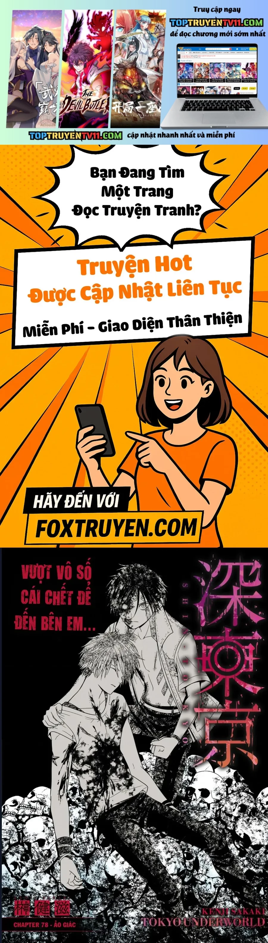 Địa Phủ Tokyo Chapter 78 - Trang 2