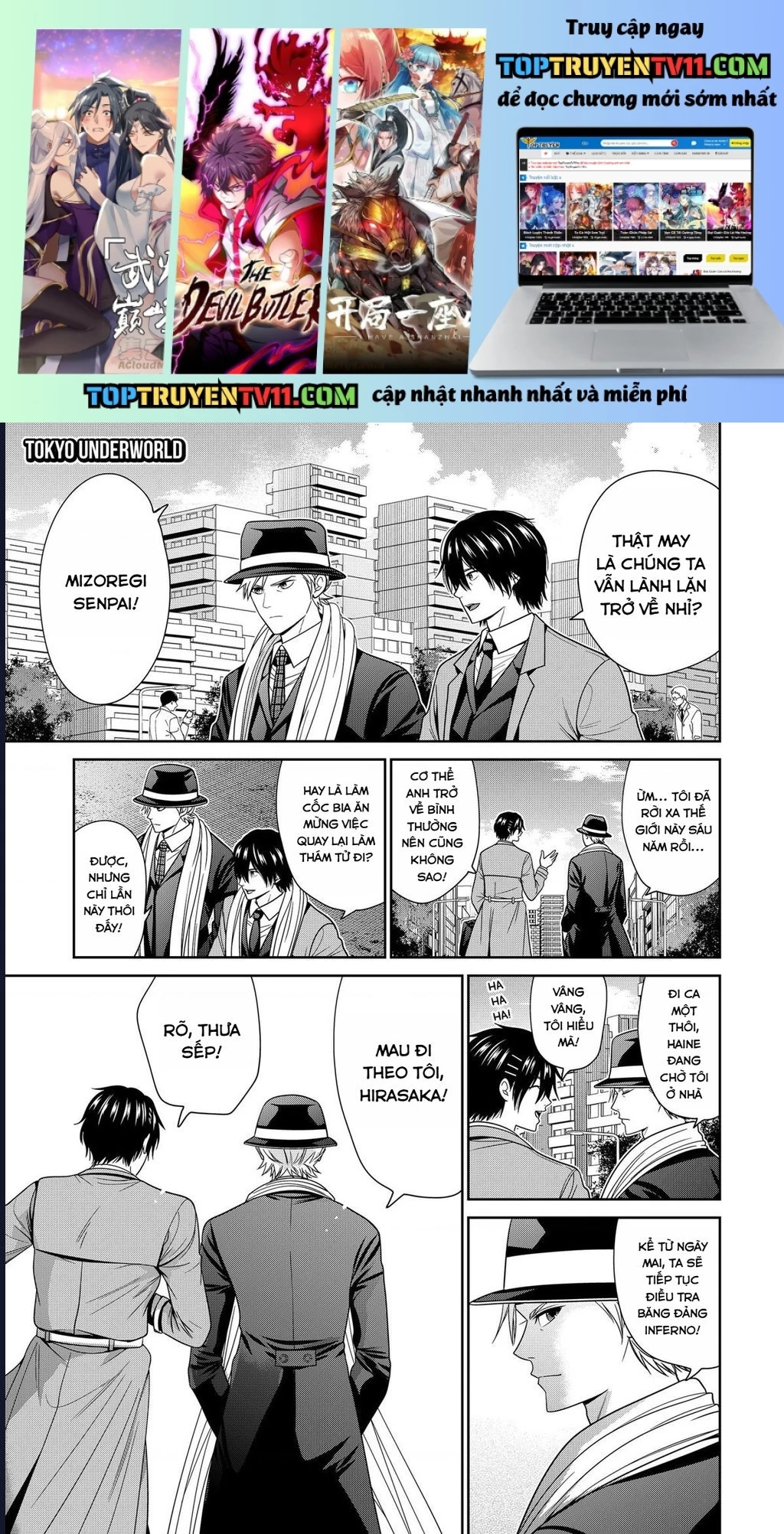 Địa Phủ Tokyo Chapter 85 - Trang 2