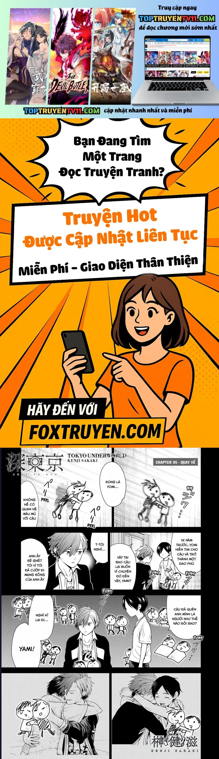 Địa Phủ Tokyo Chapter 95 - Trang 2