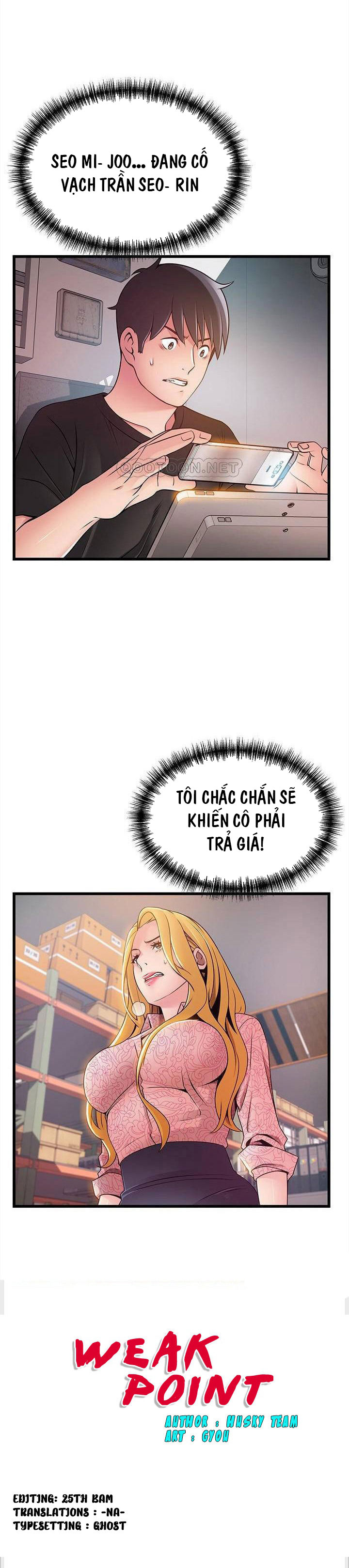 Điểm Yếu Chapter 91 - Trang 2